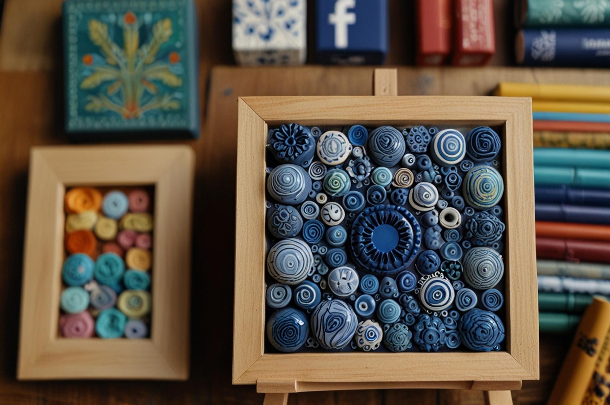 Colecție de broderii pe panouri